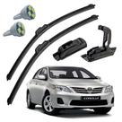 Palheta Limpador Parabrisa Toyota Corolla 2008 A 2014 + Pingo T10