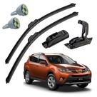 Palheta Limpador Parabrisa Toyota RAV4 2012 Em Diante + Pingo T10
