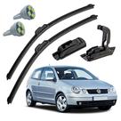 Palheta Limpador Parabrisa Volkswagen Polo 1996 A 2003 + Pingo T10