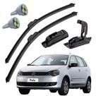 Palheta Limpador Parabrisa VW Polo 2002 A 2009 + Pingo T10