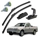 Palheta Limpador Parabrisa VW Saveiro 2000 A 2009 + Pingo T10