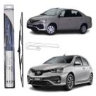 Palheta limpador vidro parabrisa toyota etios 2012 2020 2025