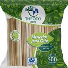 Palheta Mexedor De Café Bambu Theoto - Pct C/ 500 Unidades