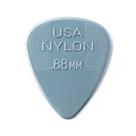Palheta Nylon Standard 0,88mm Cinza Escuro Pct C/6 44r.88 Dunlop (1982)