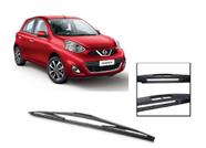 Palheta para Limpador de Parabrisa Traseiro para Fiat Nissan March ano 2015 ate 2021 Palheta para Limpador de Parabrisa Traseiro para Fiat Nissan March ano 2015 ate 2021