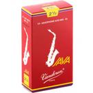 Palheta Sax Alto Vandoren Red 2,5 Java Cut 47217 Palheta Sax Alto Vandoren Red 2,5 Java Cut 47217