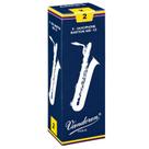 Palheta Sax Baritono Nº 2 Tradicional Cx C/ 5 - Vandoren Palheta Sax Baritono Nº 2 Tradicional Cx C/ 5 - Vandoren