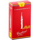 Palheta Sax Soprano Vandoren Red 2 Java Cut 7806