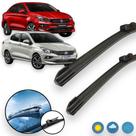 Palheta Silicone Limpador De Parabrisa Fiat Cronos 2017 a 23
