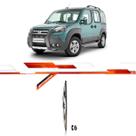 Palheta Traseira Doblo Palio Stilo Gol Parati Spacecross Spacefox Pajero Tr4 Jac J3 Braco Mtc01 Encaixe Mtc01 14 POL 355 mm