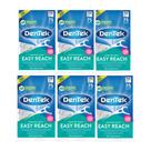 Palhetas de fio dental DenTek Complete Clean Easy Reach 75 ct (pacote com 6)