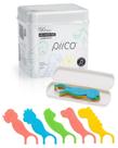 Palhetas de fio dental PIICO No Flavor Kids 150 Homebox Dino Palhetas de fio dental PIICO No Flavor Kids 150 Homebox Dino