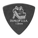 Palhetas de guitarra JIM DUNLOP Gator Grip Small Triangle de 1,0 mm, pacote com 6 Palhetas de guitarra JIM DUNLOP Gator Grip Small Triangle de 1,0 mm, pacote com 6