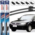 Palhetas Limpa Parabrisa Bosch Multiclip Passat 2001 a 2005