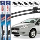Palhetas Limpa Parabrisa Original Bosch Multiclip Fiat Punto