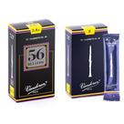 Palhetas para clarinete Vandoren 56 Rue Lepic 3 .5+ e CR103 3, pacote com 10