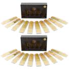 Palhetas para saxofone alto Cecilio 2.0-20 com estojos individuais x20