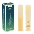 Palhetas para saxofone tenor EASTROCK Jazz 2.0/2.5/3.0 Strength, pacote com 5