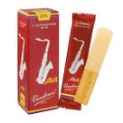 Palhetas para saxofone tenor Vandoren JAVA Red Strength 3.5 (pacote com 5)