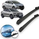 Palhetas Silicone Limpador De Parabrisa Hyundai Hb20s 20/... P2614TL2