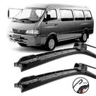 Palhetas Silicone Limpador Parabrisa 20" 18" Kia Besta 1998.../2005