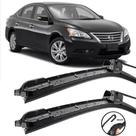 Palhetas Silicone Limpador Parabrisa Nissan Sentra 2014 2020