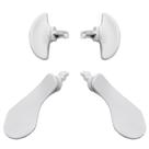 Palhetas traseiras de metal Anglepingping para controle PS5 Edge