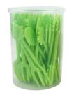 Paliteiro com 40 Palitos de Plástico Decoração Enfeite Mesa - Clink