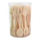 Paliteiro com 40 Palitos de Plástico Decoração Enfeite Mesa - Clink