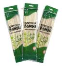 Palito De Bambu Tratado Espeto P/ Churrasco 25cm - 500 Und.