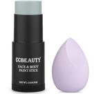 Palito de Maquillaje Facial CCbeauty Gris Claro No Tóxico con Esponja