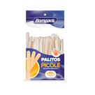 Palito De Picole Ponta Redonda C/100 Bompack
