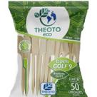 Palito Espeto Golf De Bambu 9cm Hambúrguer Petiscos C/ 50