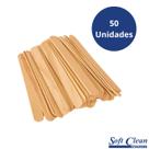 Palito para Depilação Soft Clean (Abaixador de Língua) 50 Uni Cod: 160