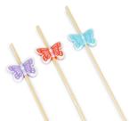 Palitos Bambu P/ Petisco Silver Plastic 20un Ha 017