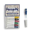 Palitos de dente reutilizáveis Perma Pic (pacote com 6) Alternativa de uso do fio dental
