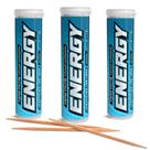 Palitos de dente Xero Picks com infusão de energia, aromatizados com cafeína 60