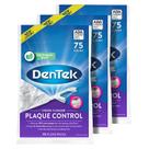 Palitos de Fio Dental DenTek Cross Flosser Controle de Placa 225 Unidades