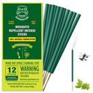 Palitos de incenso repelentes de mosquitos KICKOUTOR Outdoor 12 unidades