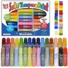 Palitos de pintura Kwik Stix Solid Tempera 30 cores laváveis para crianças