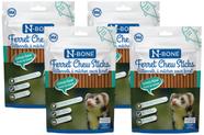 Palitos para Roer Furão N-Bone Sabor Salmão 53g Pacote com 4
