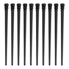 Palitos Tipo Hashi Para Prender Cabelo Fino 11cm Preto Com 50 Unidades