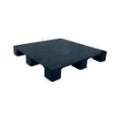 Pallet Plástico Liso 1,00 x 1,20m Smart Eco 1210 Preto