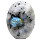 Palm Stone Amazing Gemstone Rainbow Moonstone Crystal