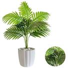 Palmeira Artificial Com Vaso Polietileno Decora Casa Mesa