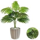 Palmeira Artificial Com Vaso Polietileno Decora Casa Mesa