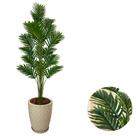 Palmeira Artificial Grande Com Vaso Polietileno Completo -