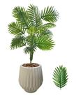 Palmeira Artificial Planta Com Vaso Origami Polietileno