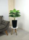 Palmeira Planta Artificial Com Vaso Liso Polietileno Casa
