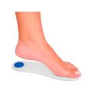 Palmilha de silicone com ponto azul